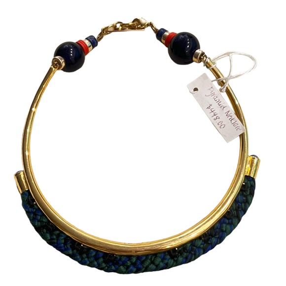 Lizzie Fortunato Gold Pyramid Necklace - Picture 1 of 5